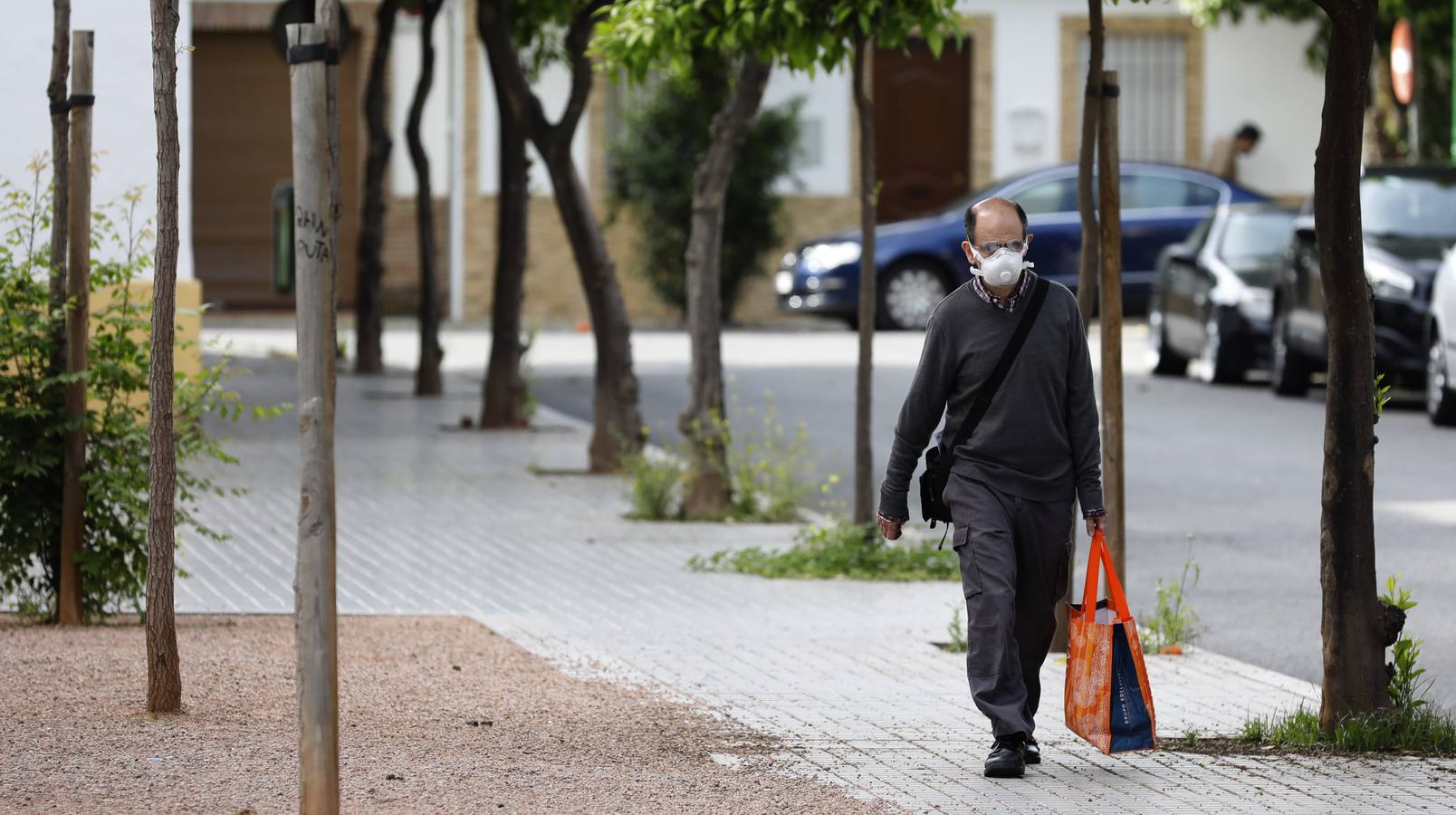 En imágenes, el confinamiento en Cañero, el barrio tranquilo