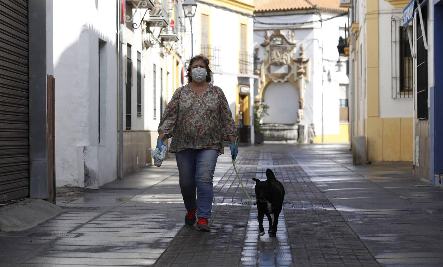 Coronavirus por barrios en Córdoba | El confinamiento en San Agustín, en imágenes