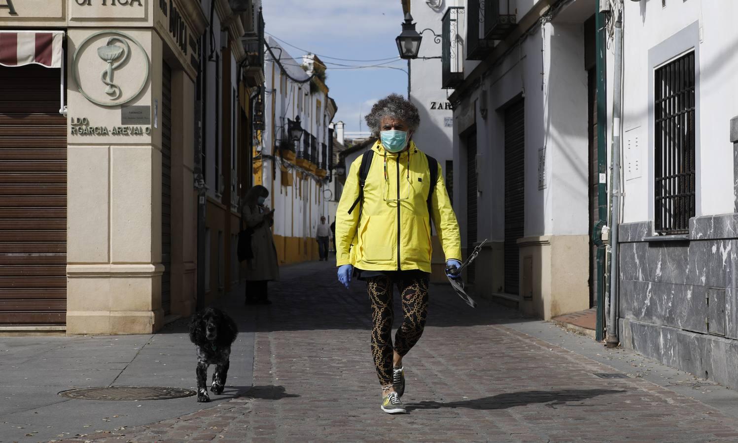 Coronavirus por barrios en Córdoba | El confinamiento en San Agustín, en imágenes