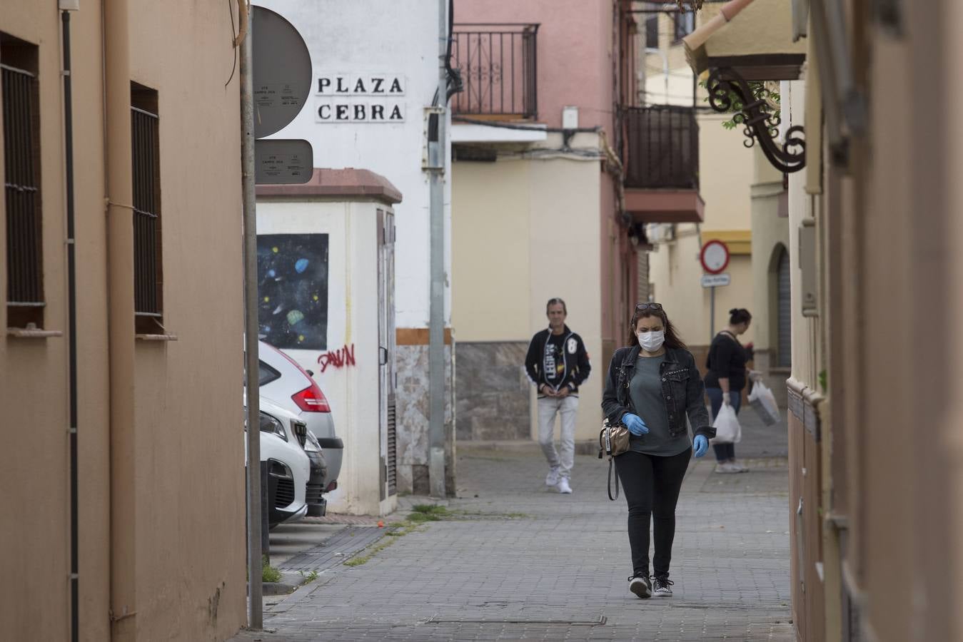 Coronavirus en Sevilla: así se vive en Valdezorras el confinamiento