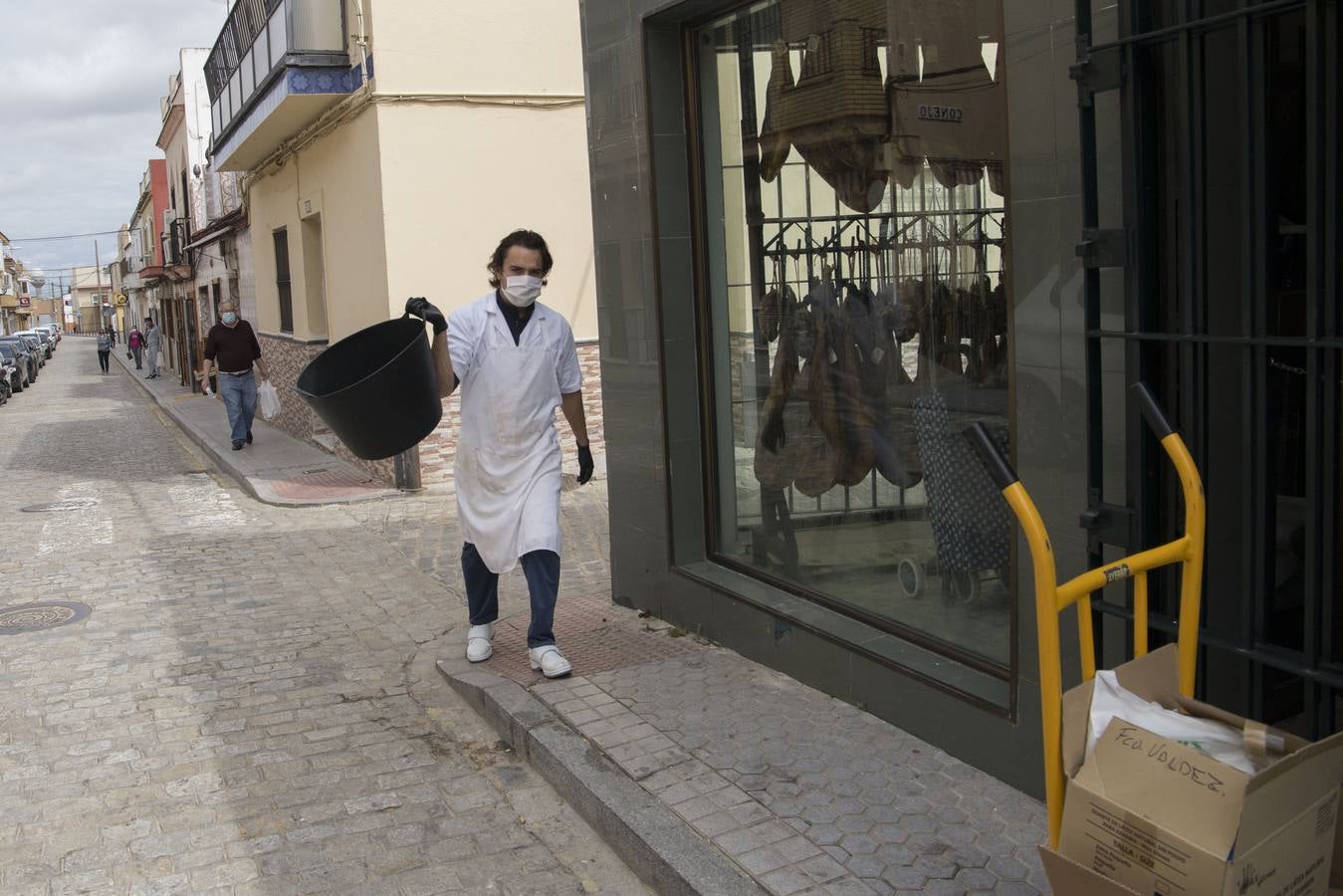 Coronavirus en Sevilla: así se vive en Valdezorras el confinamiento