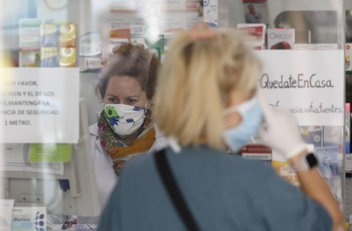 Las farmacias de Córdoba vuelven a vender mascarillas, en imágenes