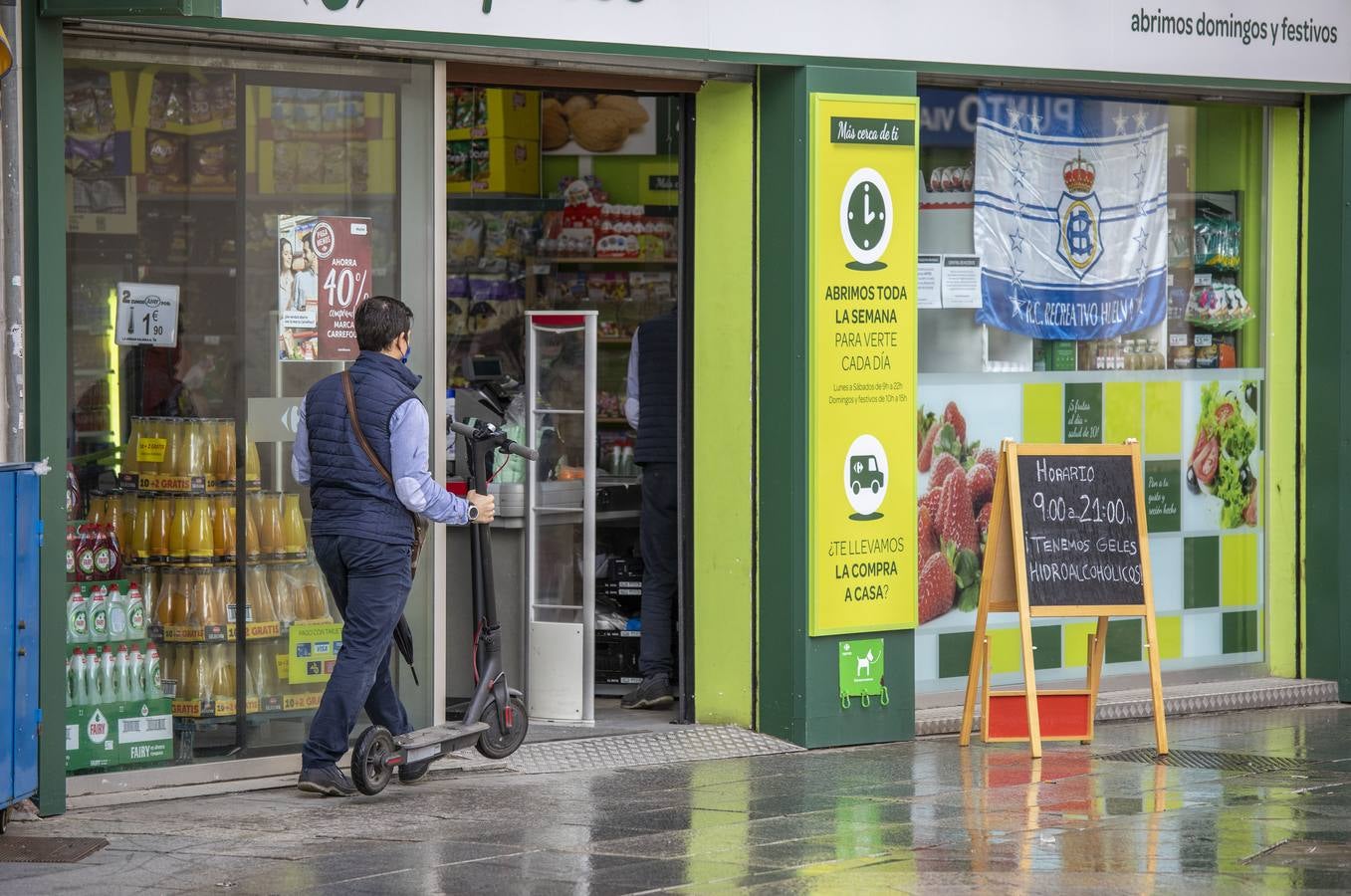 Huelva, en el trigésimo octavo día de confinamiento por el coronavirus