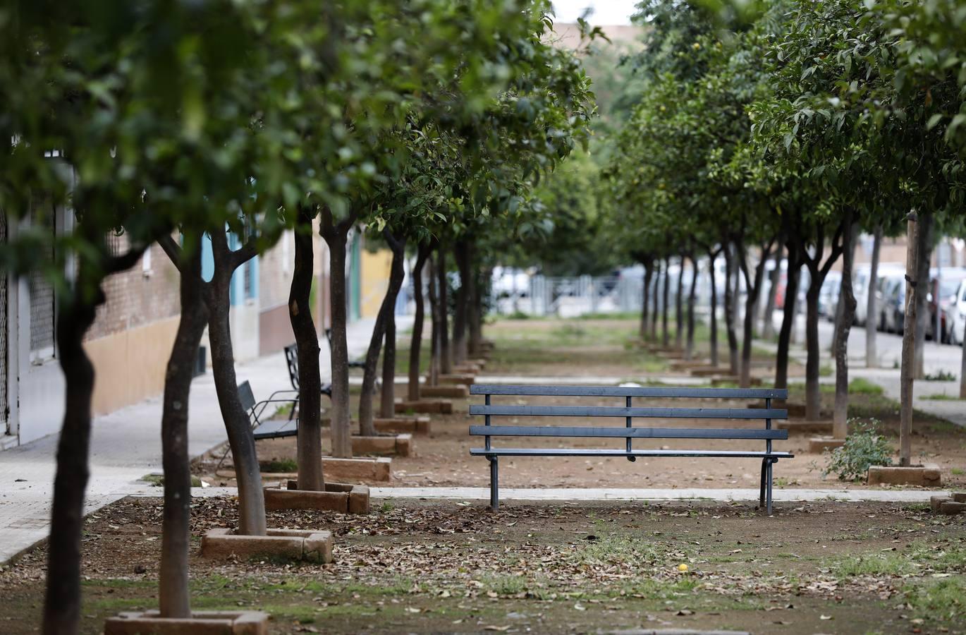 Coronavirus en Córdoba: La calma del confinamiento en Fátima, en imágenes