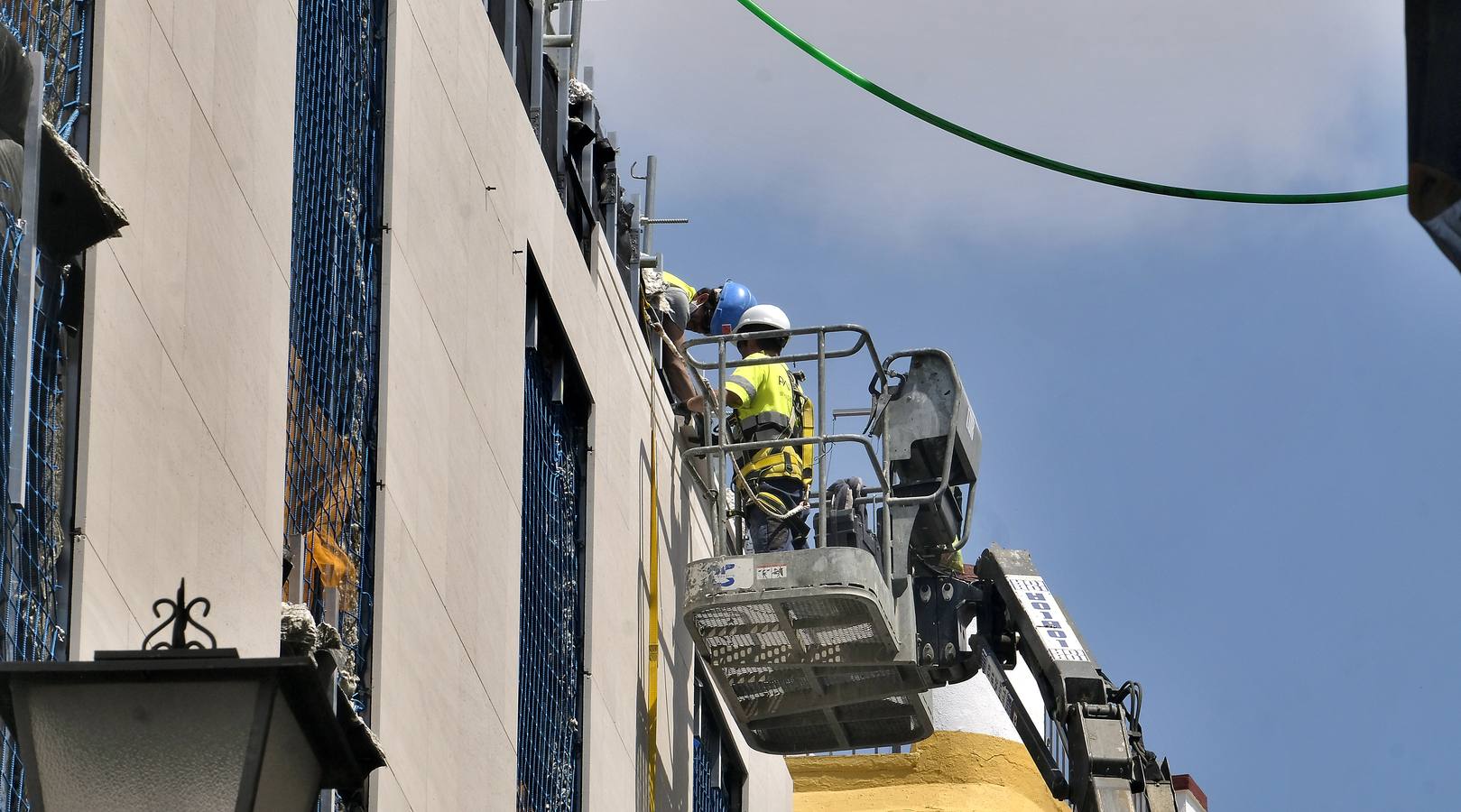 Coronavirus en Sevilla: las obras en los hoteles no paran