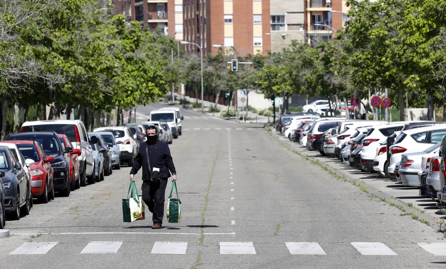 La crisis del coronavirus en el Parque Cruz Conde de Córdoba, en imágenes