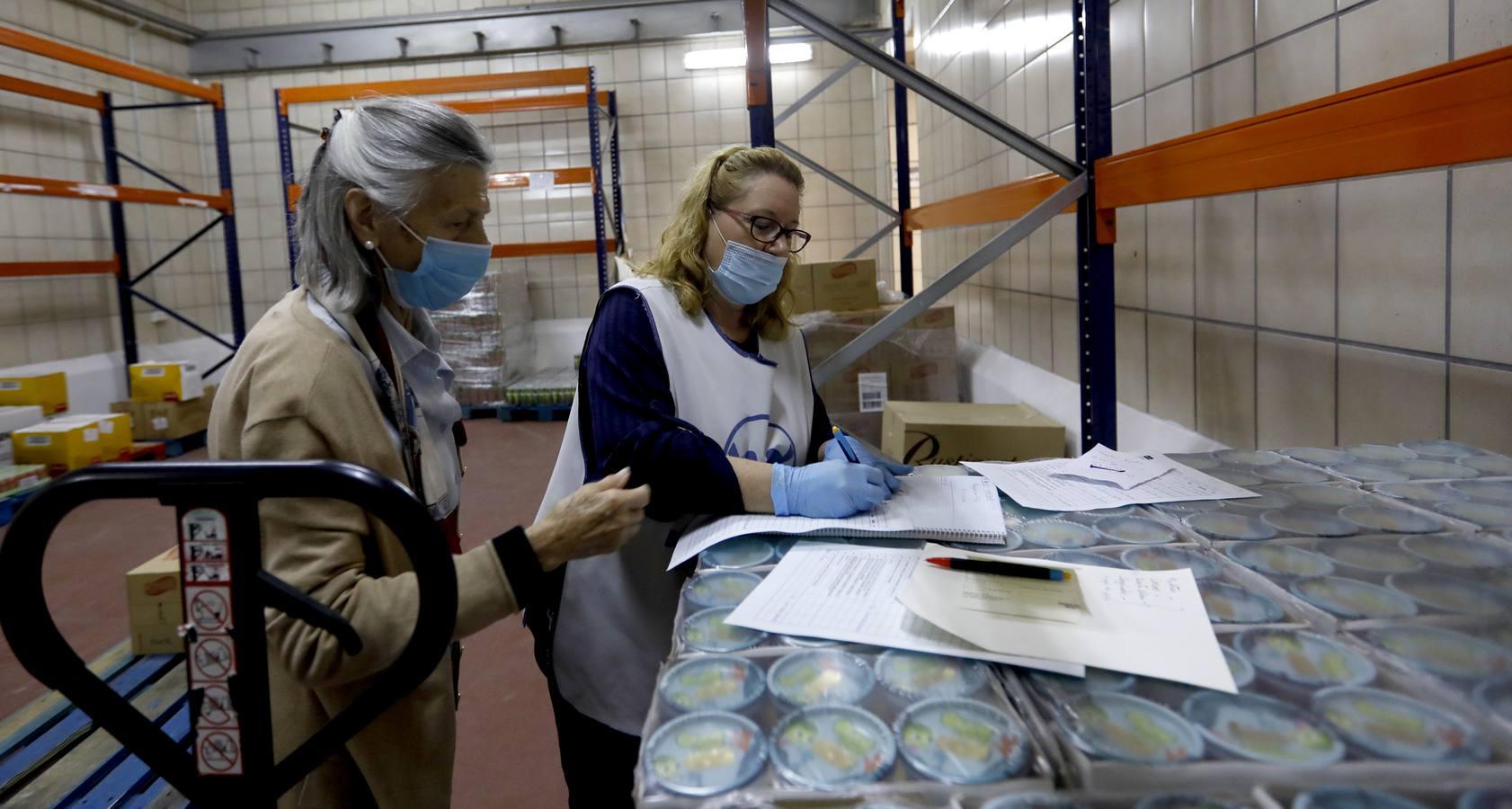 El trabajo del Banco de Alimentos de Córdoba, en imágenes