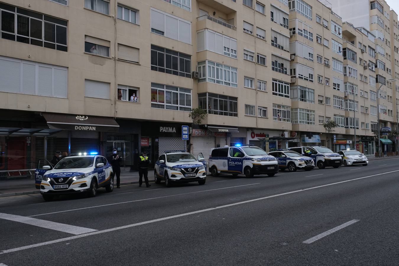 FOTOS: Cádiz, 24 de abril en Estado de Alarma