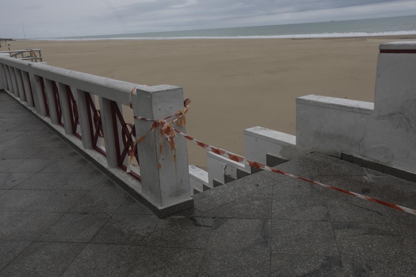 FOTOS: Así están las playas y los parques de Cádiz a unas horas de su reapertura