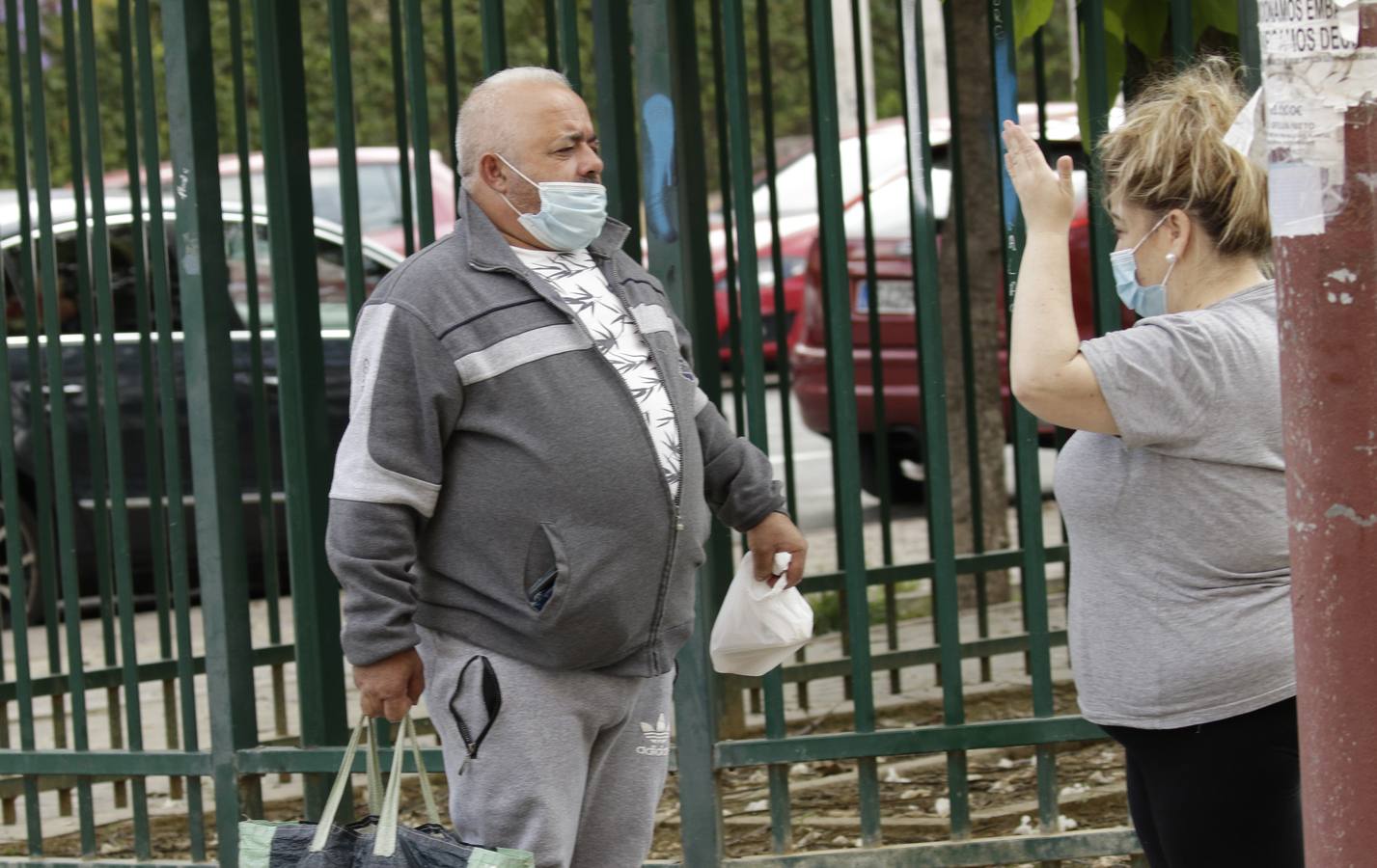 Coronavirus en Sevilla: Su Eminencia, un barrio que no pierde la esperanza