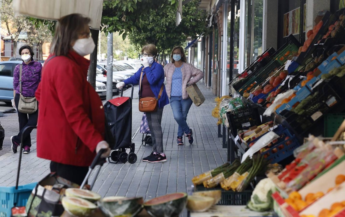 El barrio de Poniente de Córdoba durante el confinamiento, en imágenes