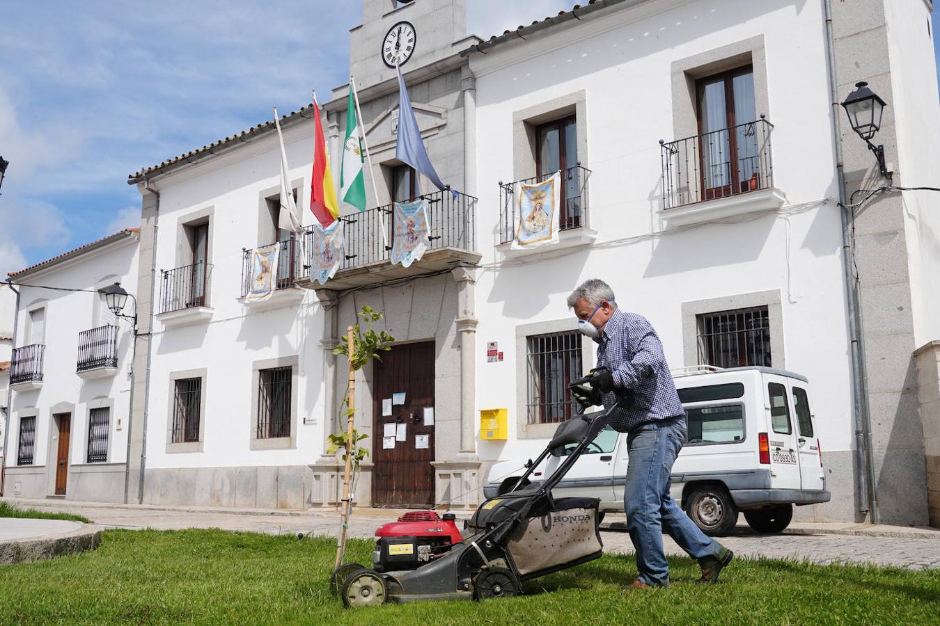 El confinamiento en Torrecampo y Nueva Carteya, en imágenes