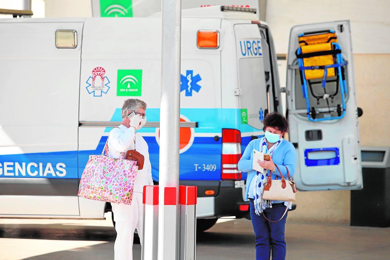 La tensa calma del Hospital Reina Sofía de Córdoba