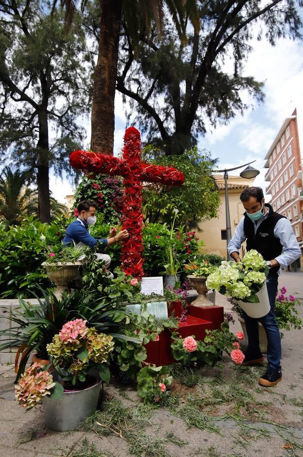 En imágenes, cómo celebra Córdoba las Cruces pese al coronavirus