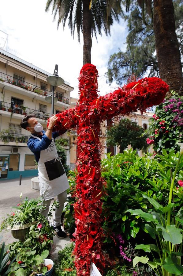 En imágenes, cómo celebra Córdoba las Cruces pese al coronavirus