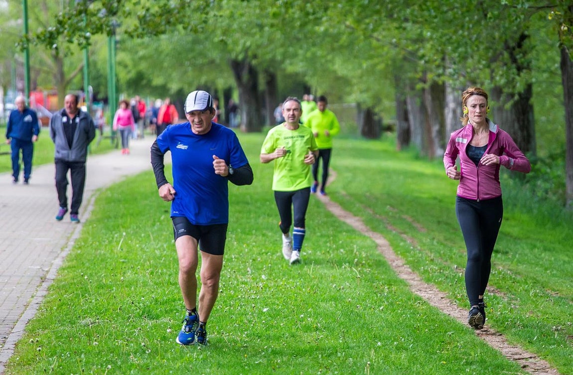 Burgos llena sus zonas verdes. 
