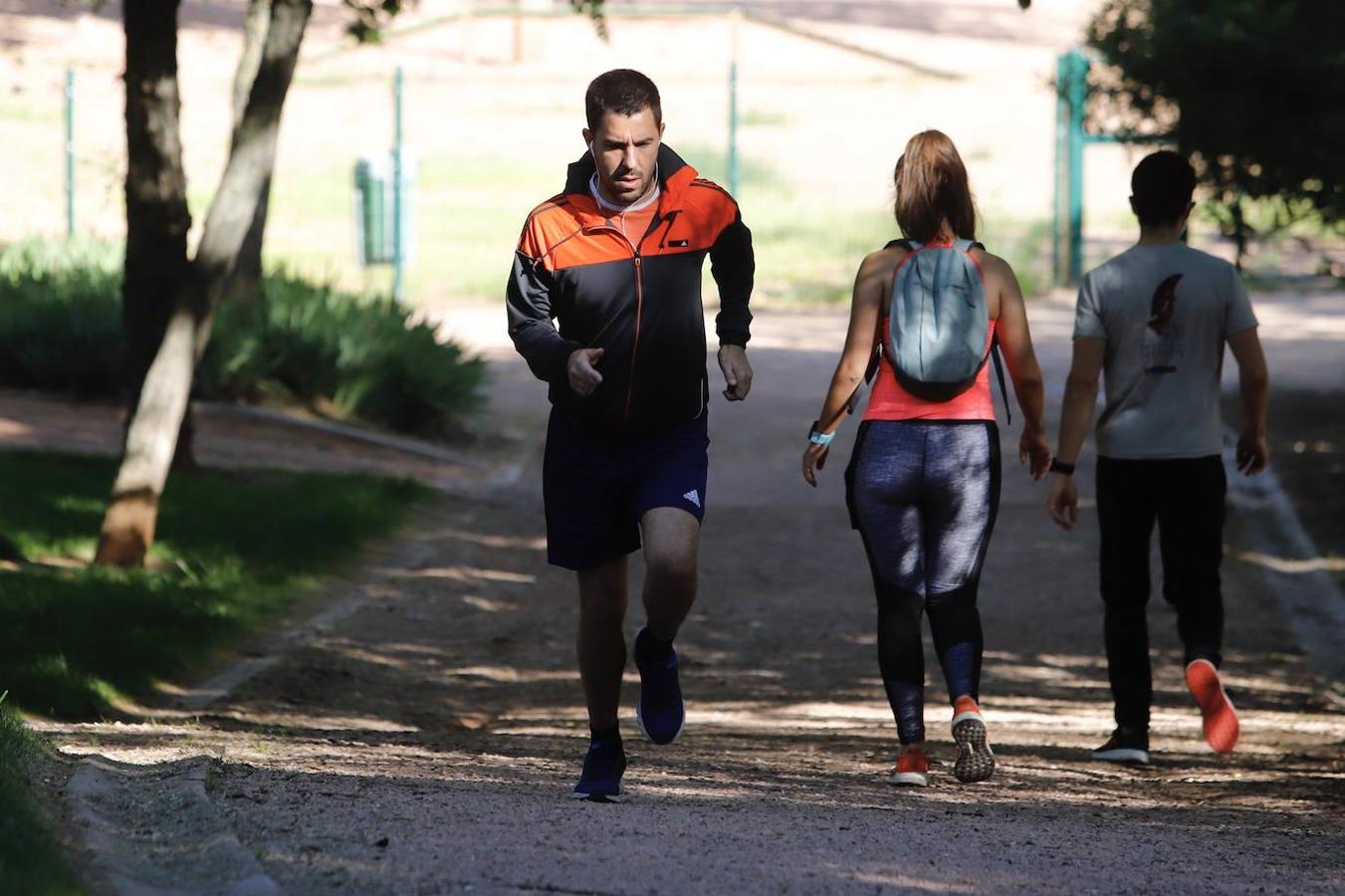 El deporte en el Parque Cruz Conde de Córdoba, en imágenes