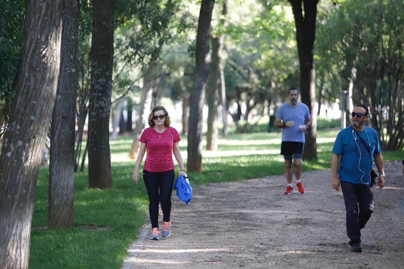 El deporte en el Parque Cruz Conde de Córdoba, en imágenes