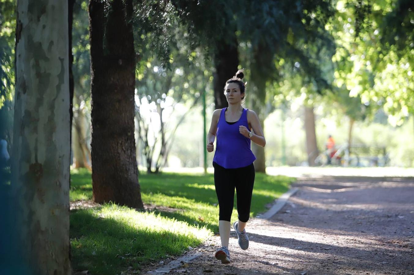 El deporte en el Parque Cruz Conde de Córdoba, en imágenes