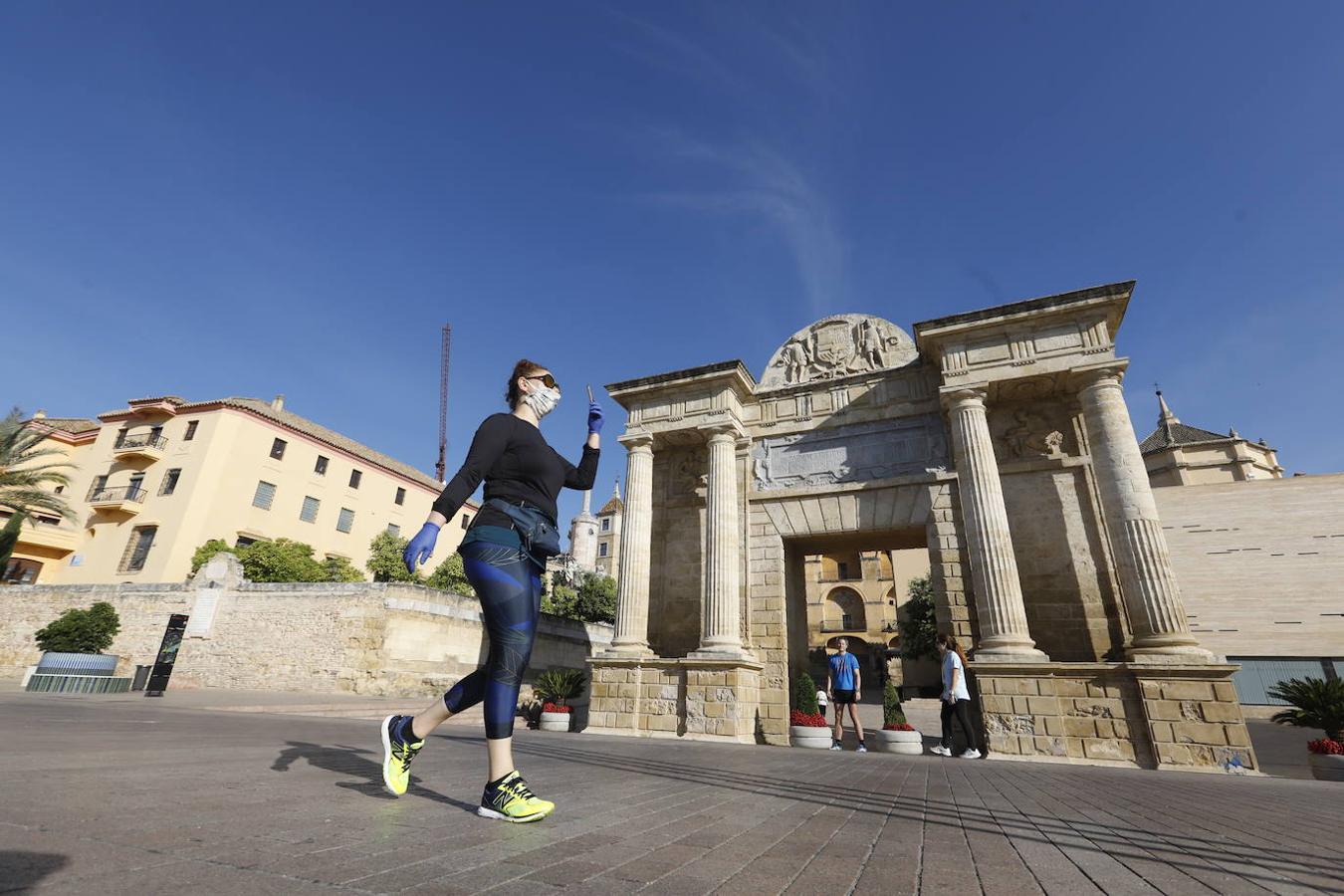 La primera salida de Córdoba para hacer deporte, en imágenes