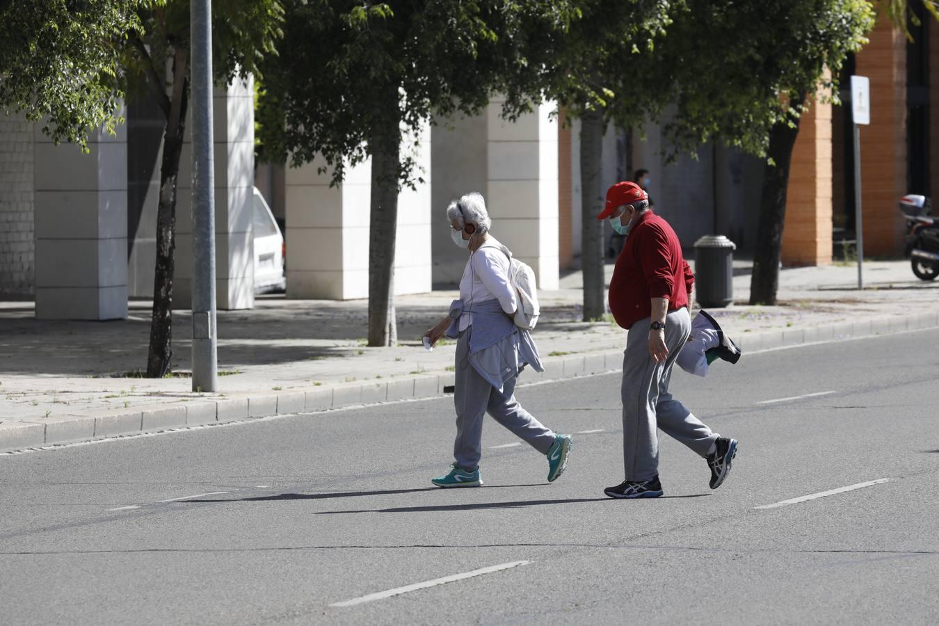 La primera salida de los mayores en Córdoba, en imágenes