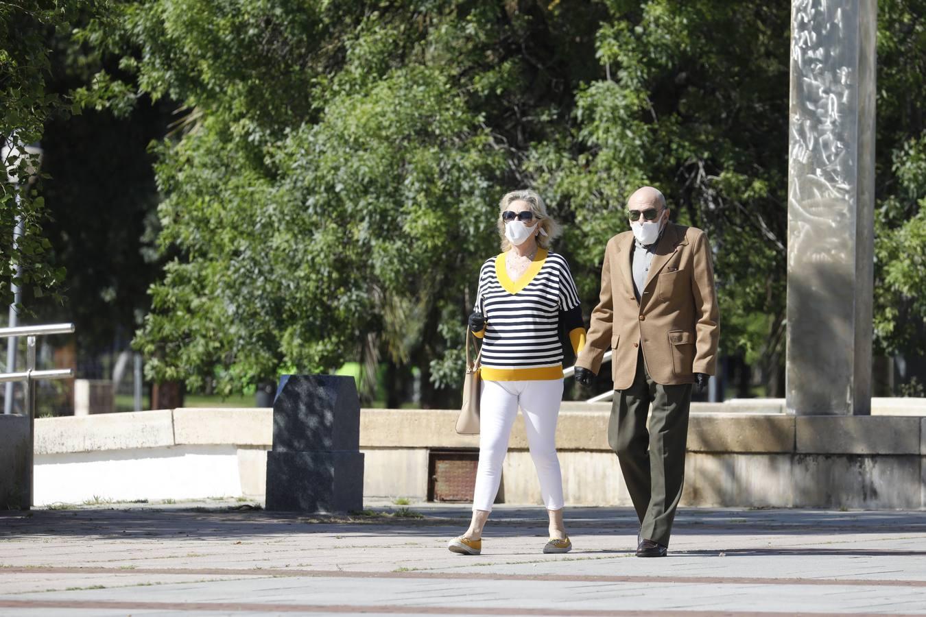 La primera salida de los mayores en Córdoba, en imágenes