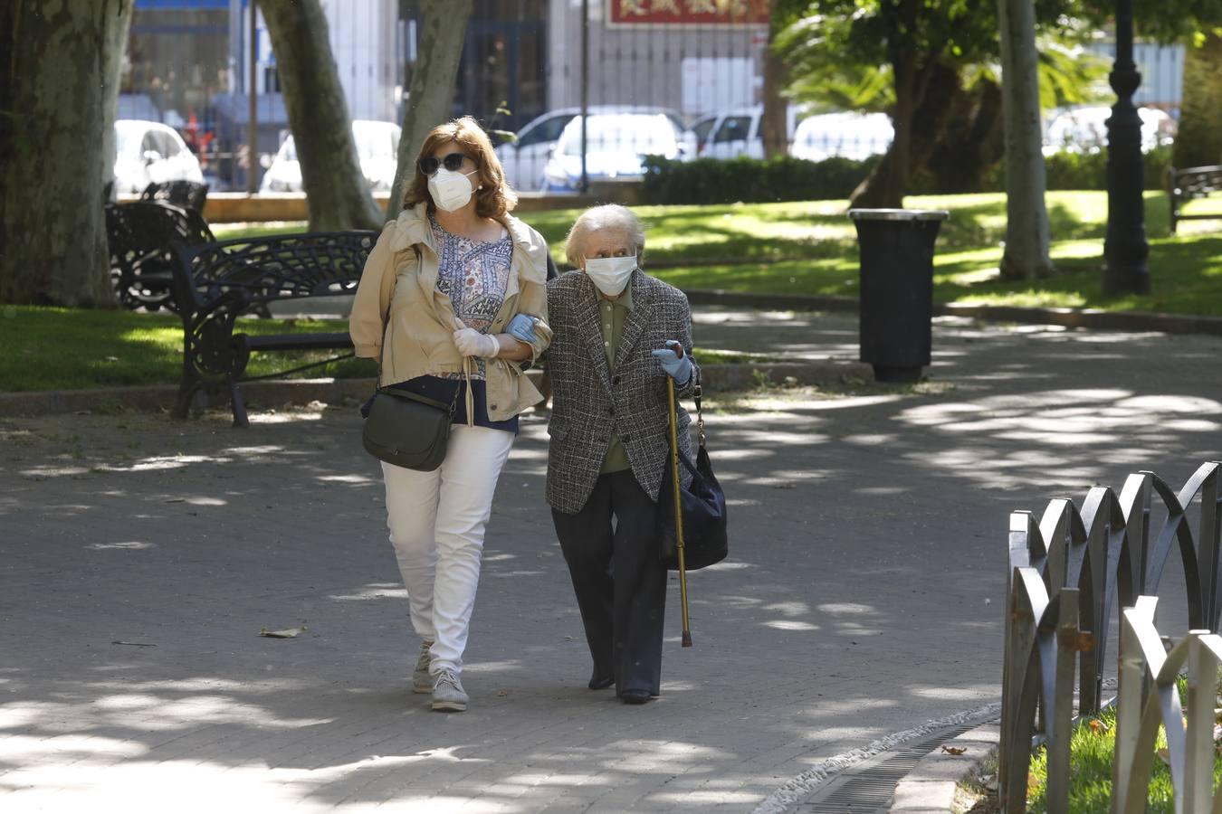 La primera salida de los mayores en Córdoba, en imágenes