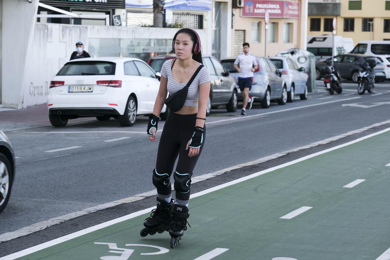 Así ha sido la primera salida de deportistas y mayores a la calle