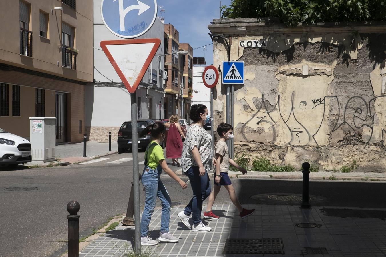 El barrio de la Huerta de la Reina de Córdoba durante el coronavirus, en imágenes