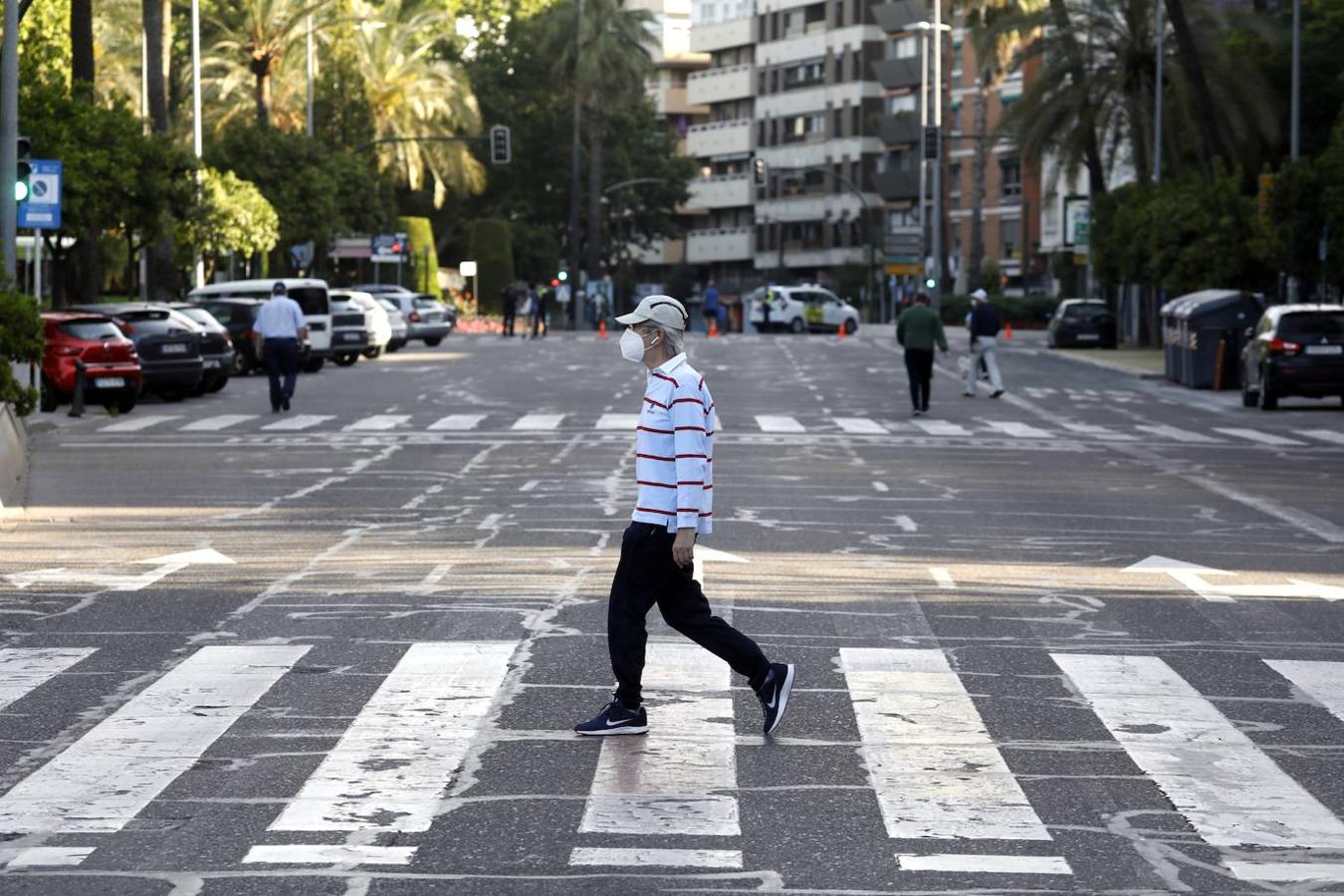 La peatonalización del Paseo de la Victoria de Córdoba, en imágenes