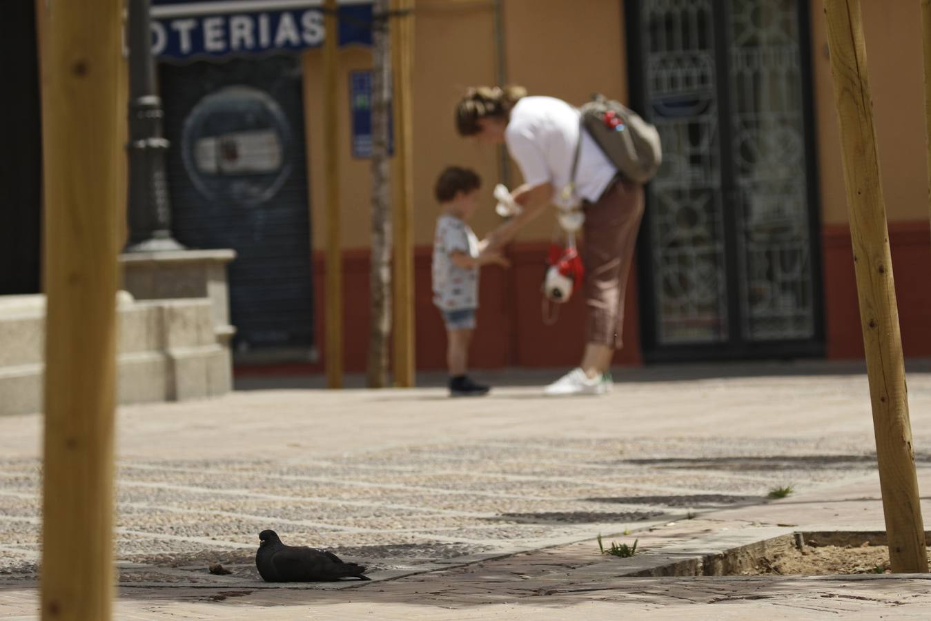 San Lorenzo y San Vicente recuperan poco a poco el pulso de la calle