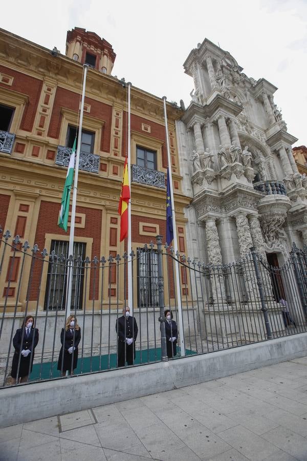 Andalucía, ya de luto oficial por las víctimas del coronavirus