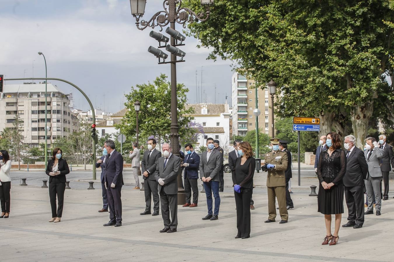 Andalucía, ya de luto oficial por las víctimas del coronavirus