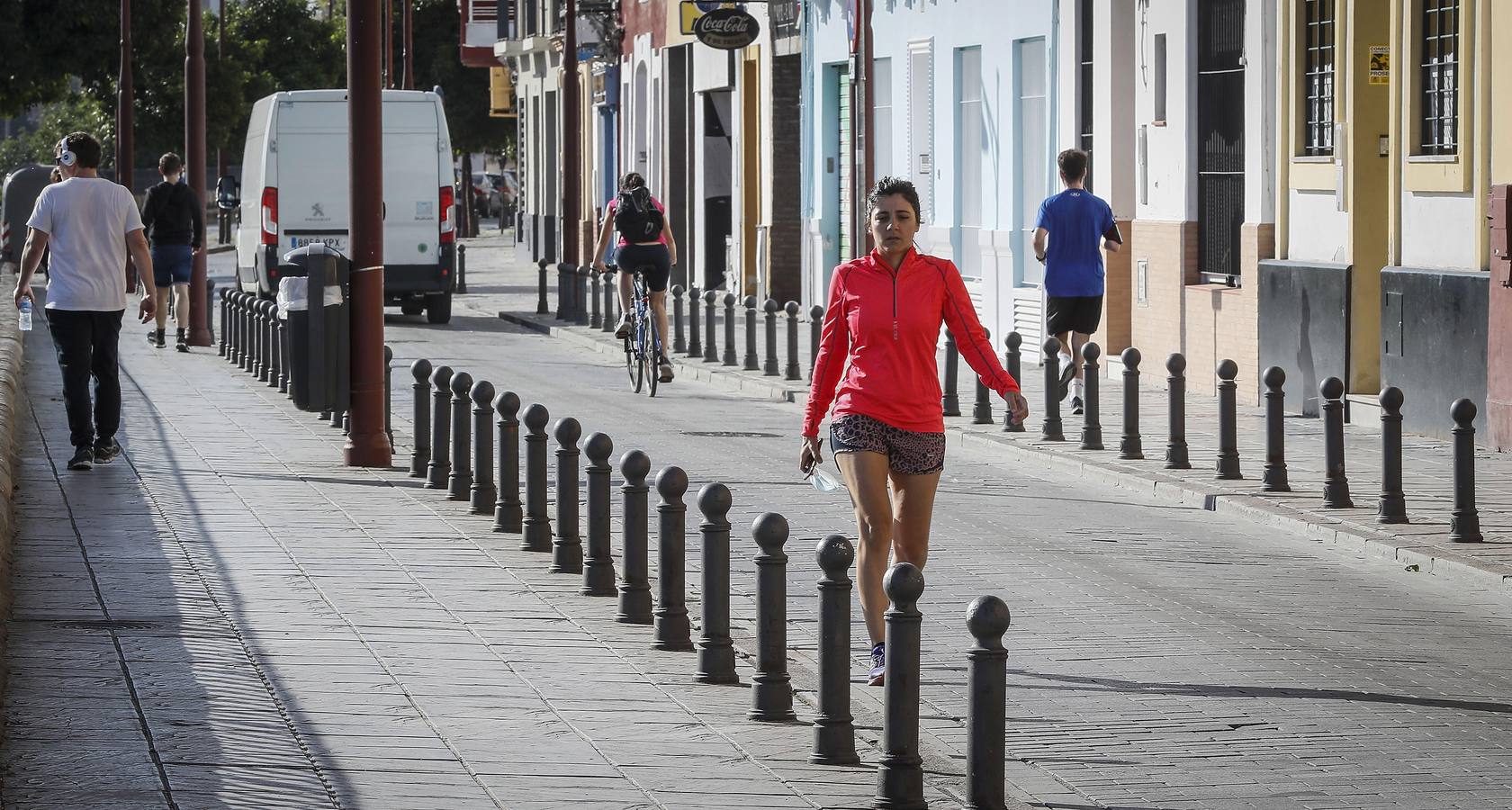 Tramos de algunas grandes vías de Sevilla se peatonalizarán durante los fines de semana