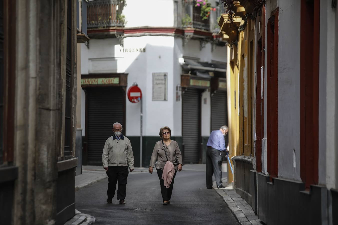 «Buen funcionamiento» del primer día de peatonalización de grandes vías en Sevilla