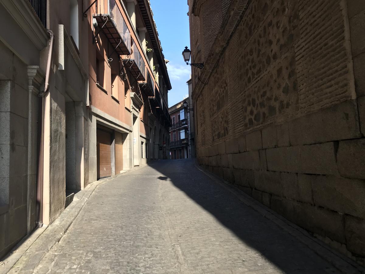 Las imágenes de Toledo desierto