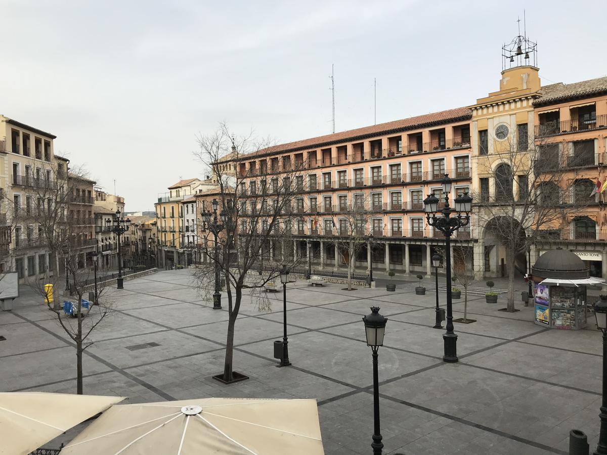 Las imágenes de Toledo desierto