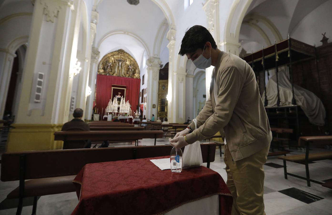 Las misas en Córdoba en la fase 1 de la desescalada, en imágenes