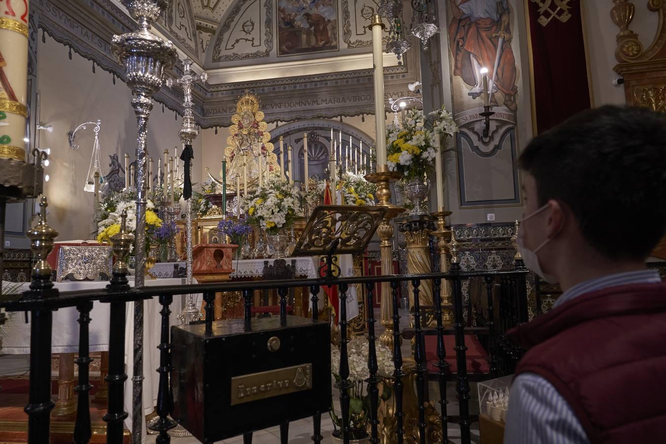 Las primeras visitas a la Virgen del Rocío