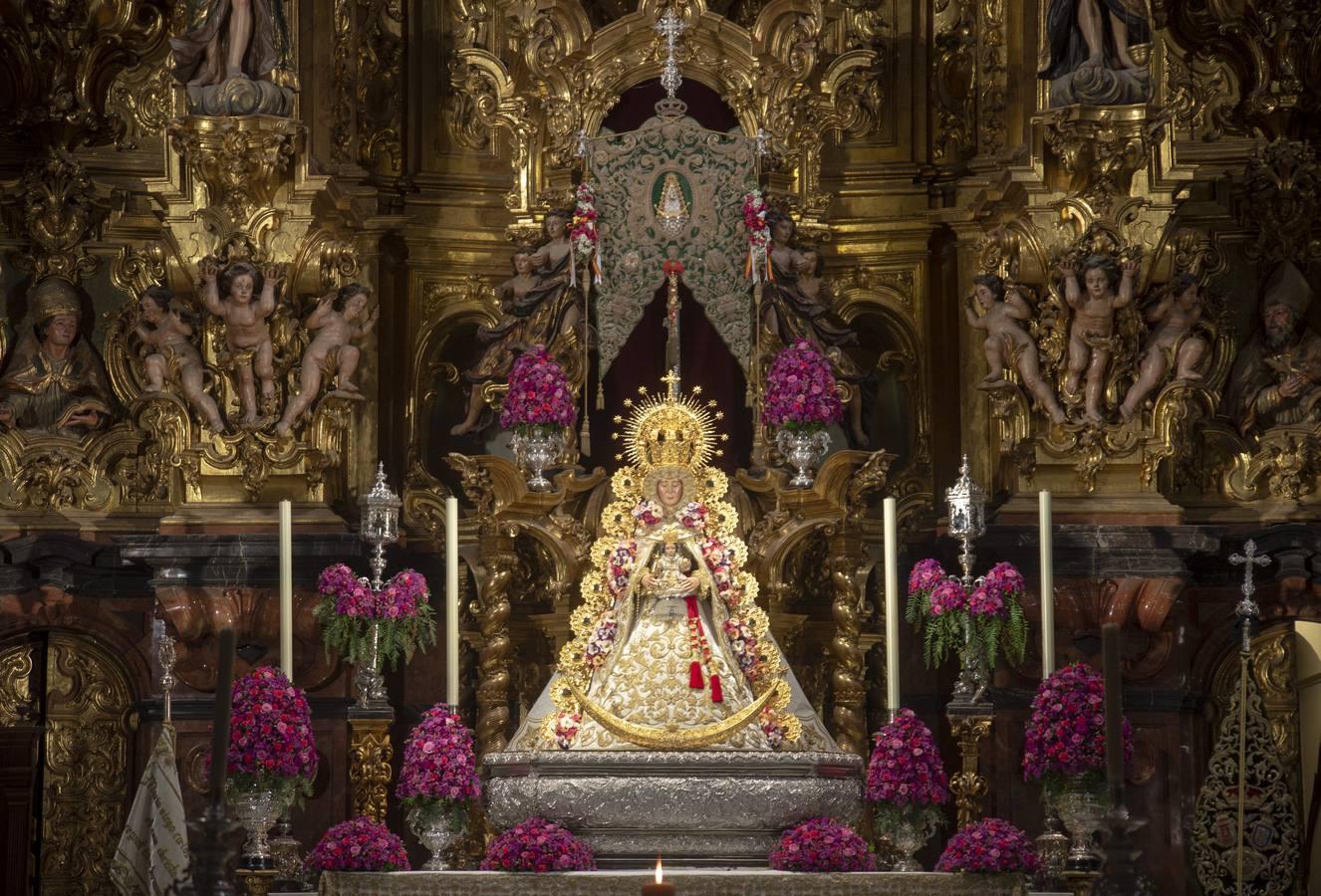 Galería del altar de culto del Rocío Sevilla