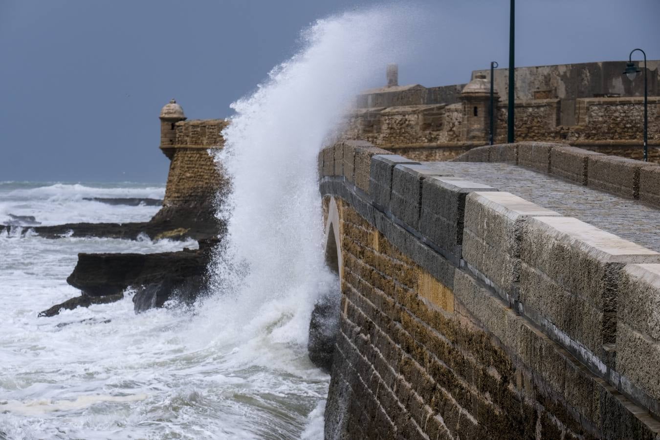 FOTOS: Temporal en Cádiz