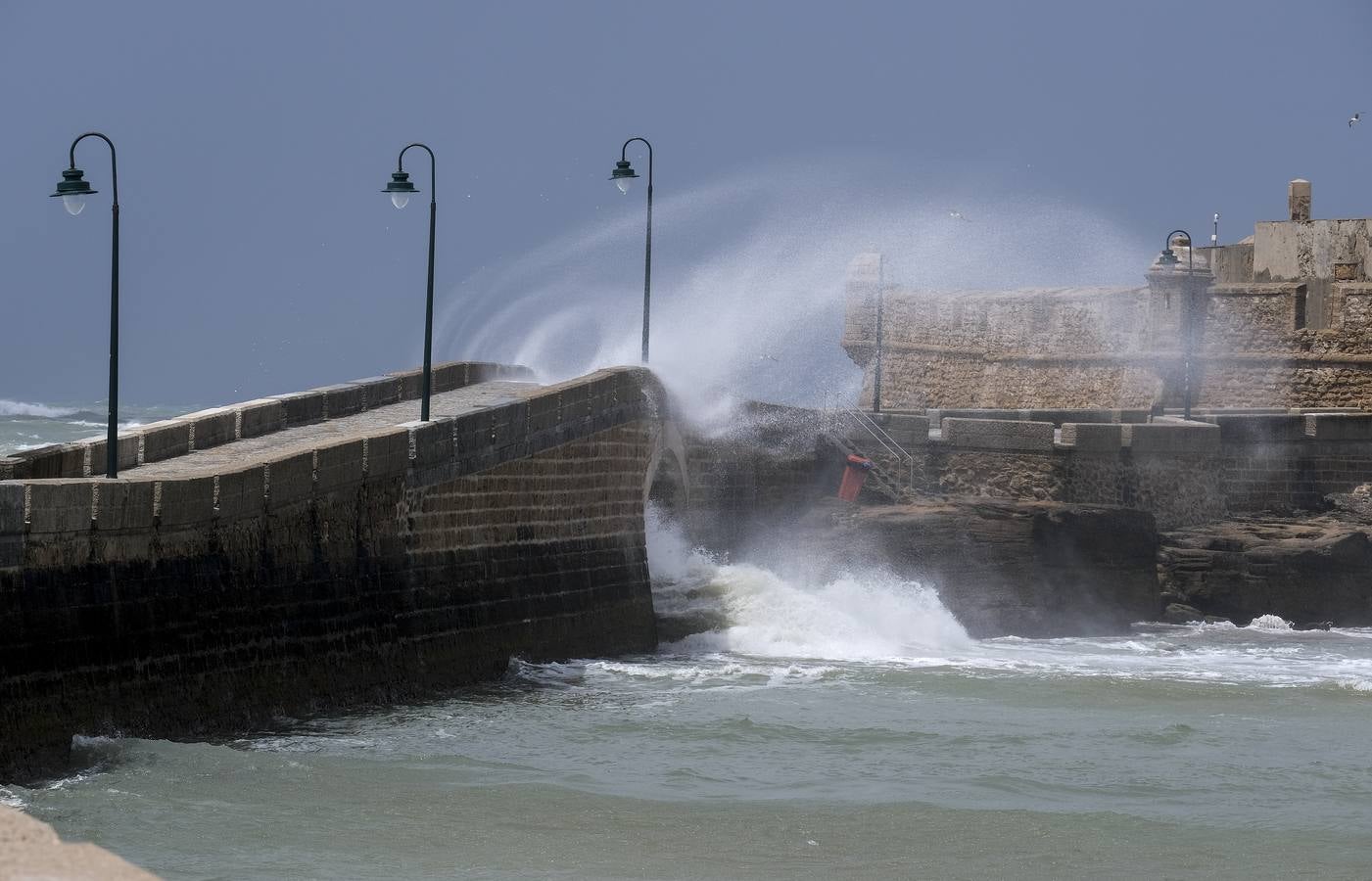 FOTOS: Temporal en Cádiz