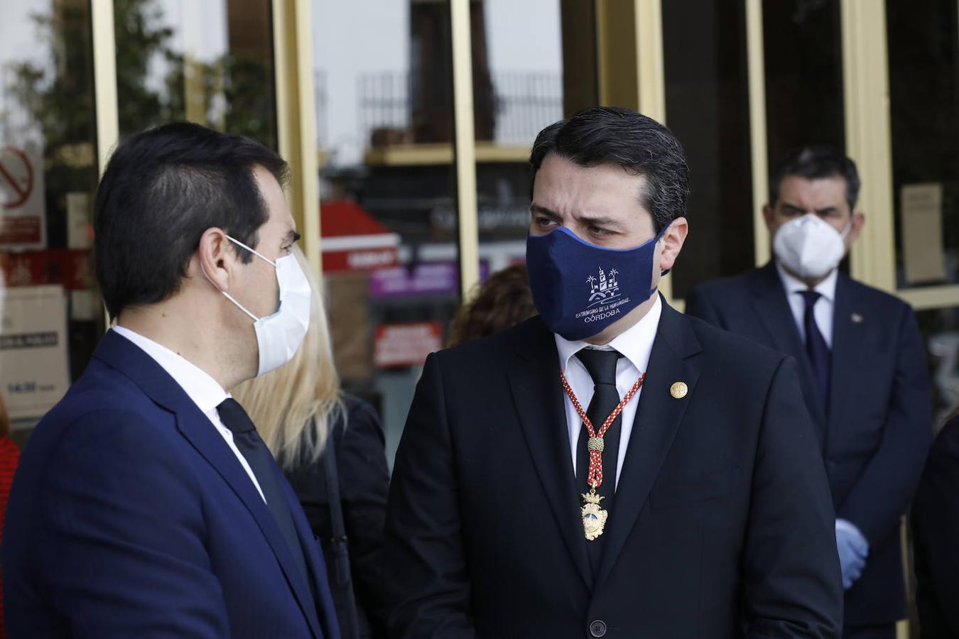 La despedida a Julio Anguita en el Ayuntamiento de Córdoba, en imágenes