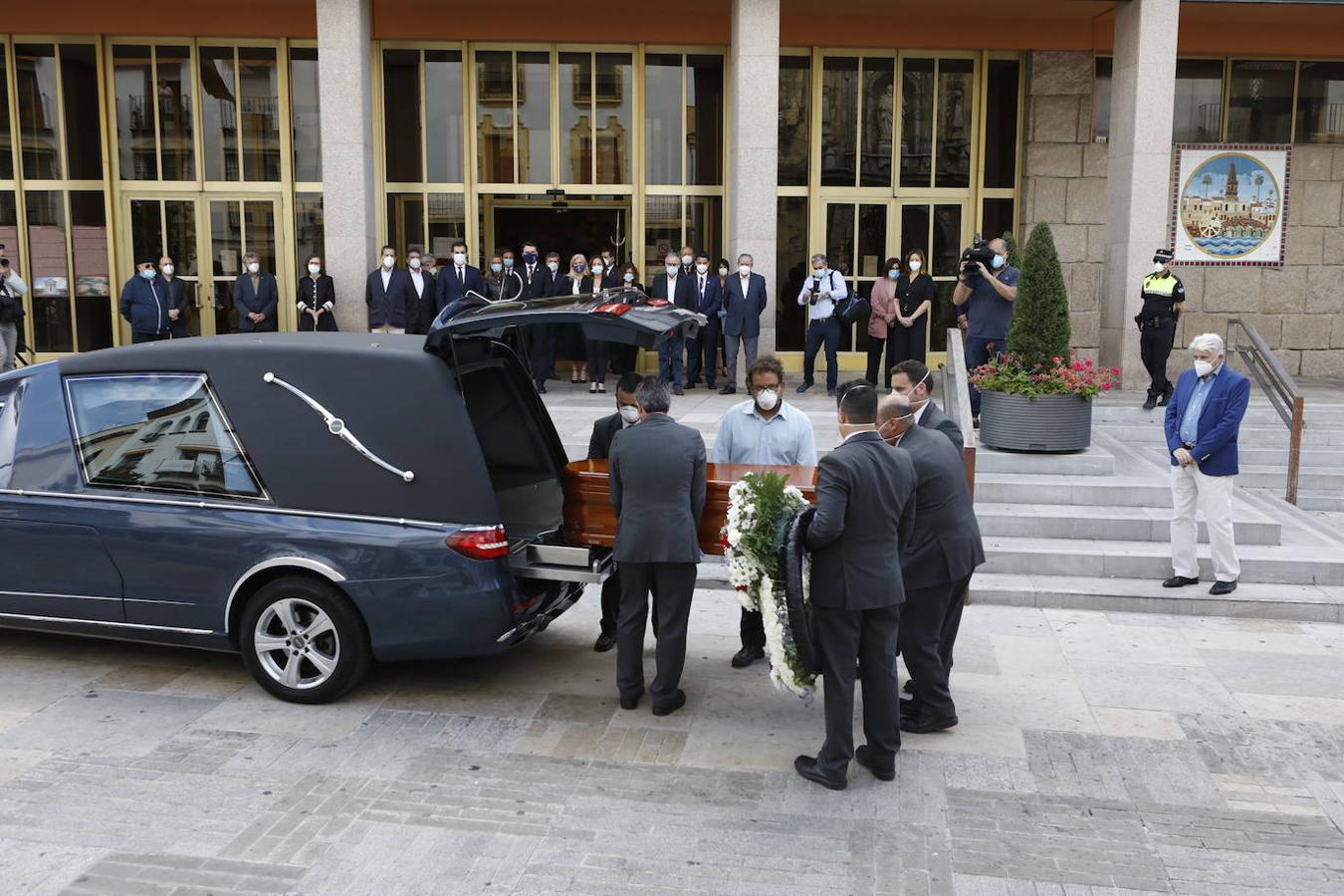 La despedida a Julio Anguita en el Ayuntamiento de Córdoba, en imágenes