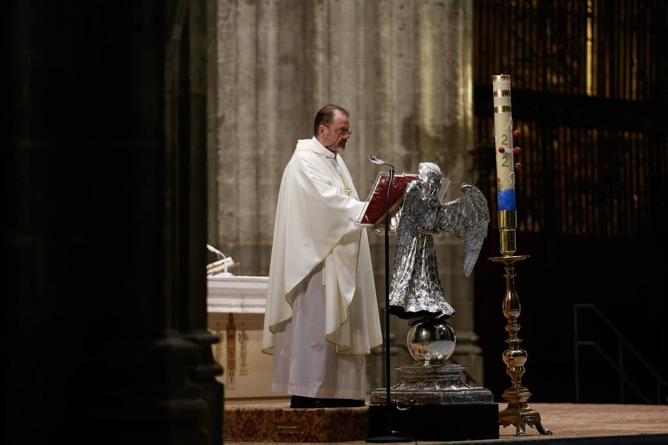 Primer domingo de misas en Sevilla durante la fase 1