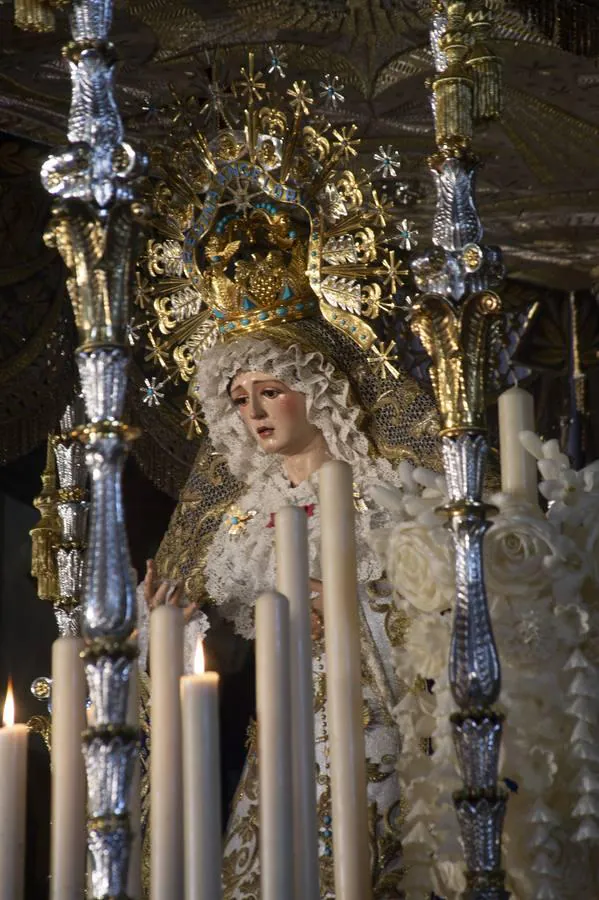 Altar del primer aniversario de la coronación de la Virgen de los Negritos