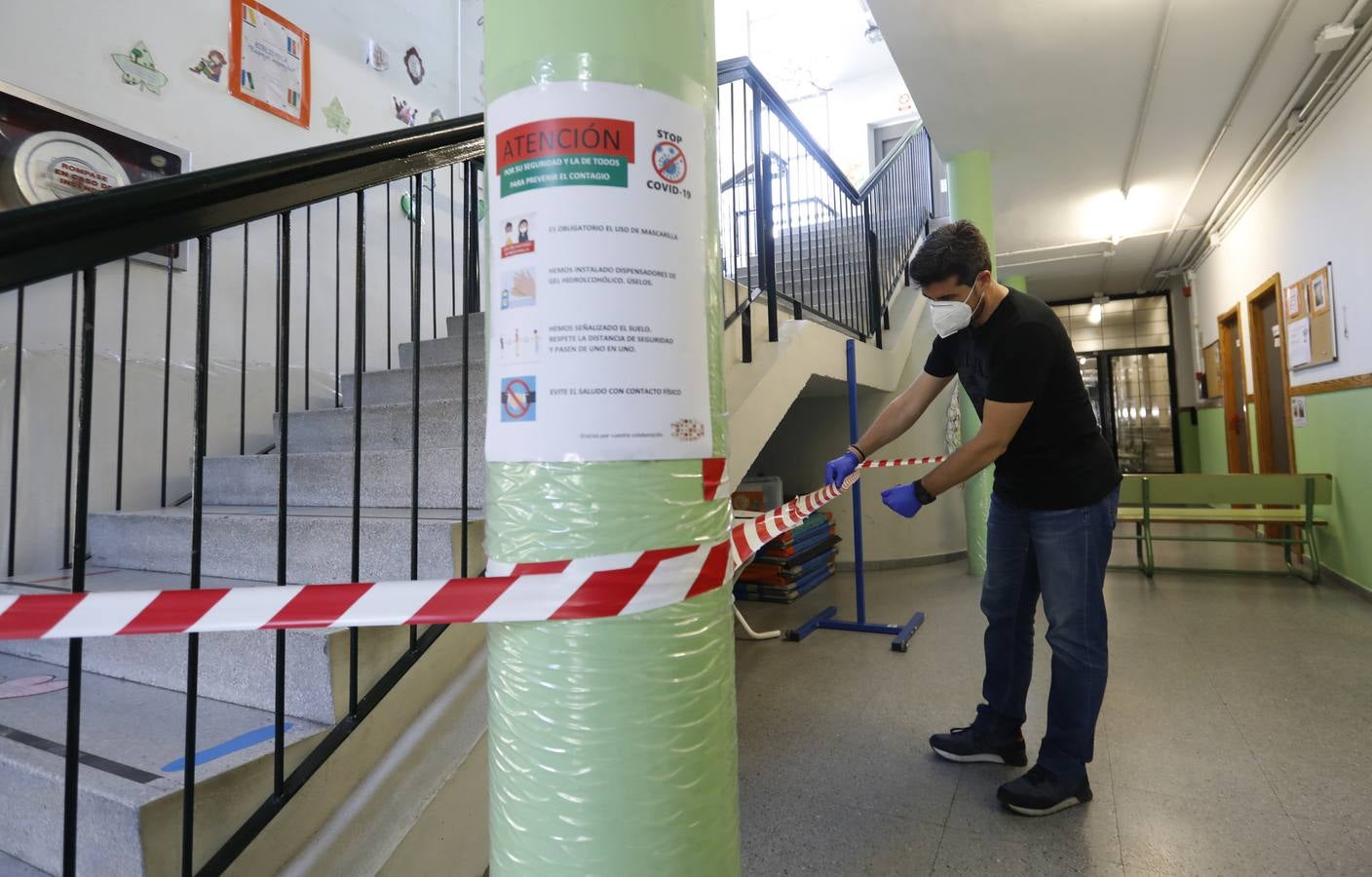 La reapertura de colegios en Córdoba, en imágenes