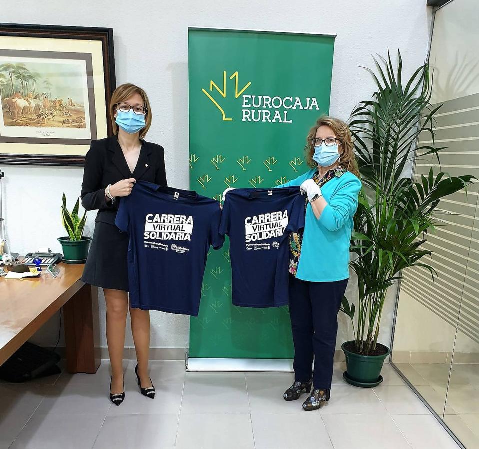 Masivo respaldo institucional en Guadalajara a la carrera solidaria de Eurocaja Rural