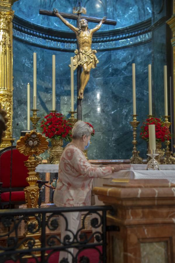 Galería de la basílica del Cachorro en la fase 1 de la «desescalada»