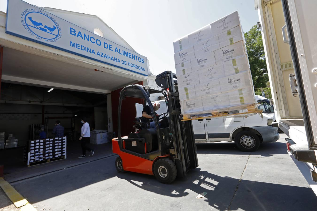 La donación de siete toneladas al Banco de Alimentos de Córdoba, en imágenes